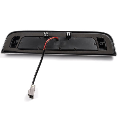 G-PLUS LED Third Brake Light Compatible with Chevy Silverado/GMC Sierra 1500 2500HD 2014-2018, 3rd High Mount Stop Lamps, Clear Lens Black Housing, 23509162 20979071