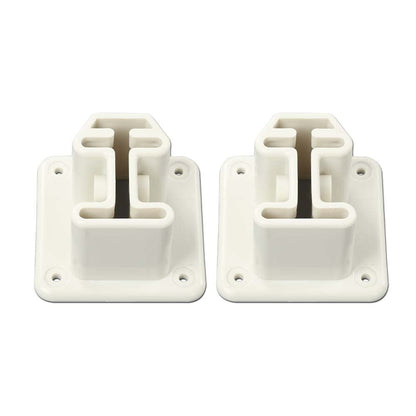 G-PLUS Ladder Flanges Compatible with Heavy Duty Resin in-Pool Above Ground Swimming Pool Ladder