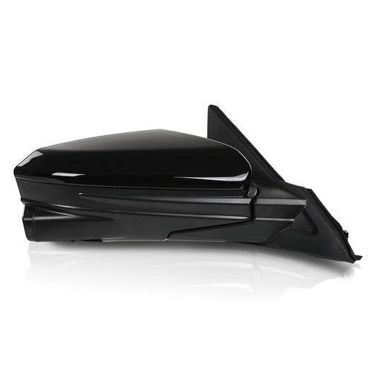 G-PLUS Power Heated View Camera Side Mirror w/ 11-Pin Right Passenger Side Compatible with Honda Civic Sedan 2016-2020 Manual Folding 76201TBAA11ZF 76208TBCA02ZA Glossy Black