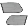 G-PLUS Housing Clear Corner Headlight Head Lamps Cover Smoke Compatible with 2009 2010 Dodge Ram 1500/2010 Dodge Ram 2500 3500 68001484AE 68001484AG