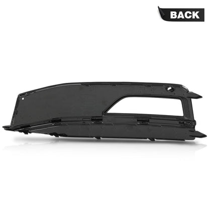 G-PLUS Fog Light Lamp Chrome Cover Bezel Left Side Compatible with Audi A4 S-line S4 2013-2015/ Only fit for S-line bumpers/Not fit Standard bumpers 8K0807681L, 8K0807681N