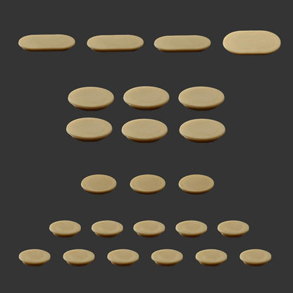 G-PLUS Blend Door Foam Fix Set Compatible with 1998-2012 Beetle (Mk4) 1992-2005 Jetta/Golf (Mk3, Mk4) 1993-2005 Jetta (B4, B5, B5.5) Blend Door Foam Fix 23pcs