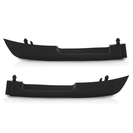 G-PLUS Front Lower Bumper Air Deflector Pair LH RH Side ABS Compatible with Range Rover 2018-2022