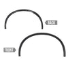 G-PLUS Fender Flares Trim Pair Compatible with Dodge Durango 2011-2021 Wheel Opening Molding Arch Trim CH1291112, CH1290112, 57010620AE, 57010620AD, 57010621AE 2PCS Black
