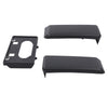 G-PLUS Front Bumper Guards Pads & License Plate Frame Bracket Compatible with Ford F150 2009-2014 9L3Z17E810B, 9L3Z17A385A, FO1053100, FO1068134