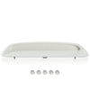 G-PLUS Hood Scoop Kit, Compatible with Toyota Tacoma 2005 2006 2007 2008 2009 2010 2011 Hood Bulge Kit Color Code 040 Super White 7618135050A1