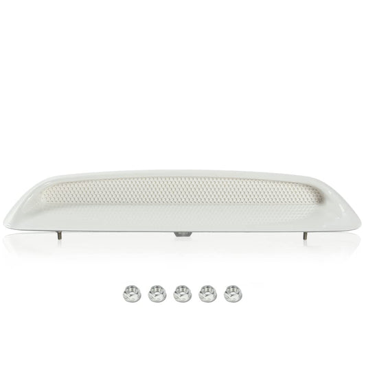 G-PLUS Hood Scoop Kit, Compatible with Toyota Tacoma 2005 2006 2007 2008 2009 2010 2011 Hood Bulge Kit Color Code 040 Super White 7618135050A1