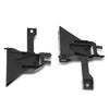 G-PLUS 2PCS Radiator Support Bracket Bar Compatible with Benz CLA250 CLA45 AMG 2014-2018, Fit Benz GLA250 GLA45 AMG 2.0L 2015-2017 2466210134, 2466210234 Black PP