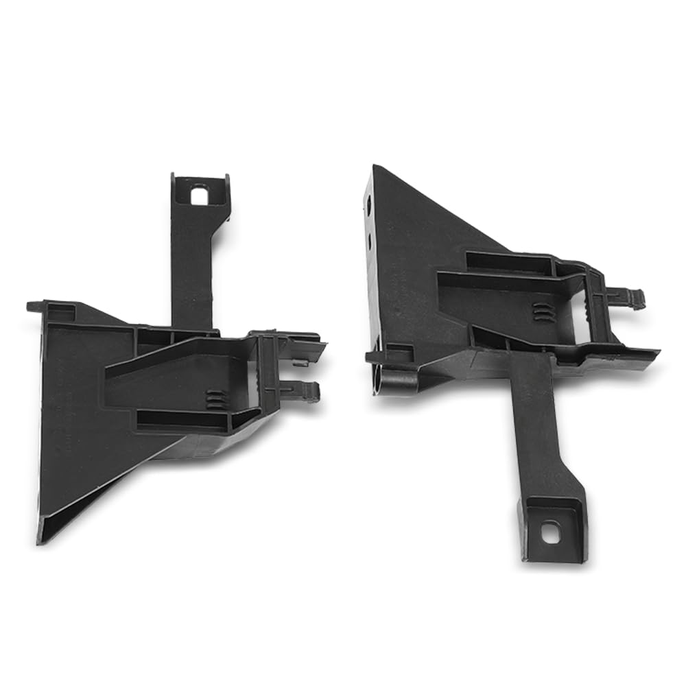 G-PLUS 2PCS Radiator Support Bracket Bar Compatible with Benz CLA250 CLA45 AMG 2014-2018, Fit Benz GLA250 GLA45 AMG 2.0L 2015-2017 2466210134, 2466210234 Black PP