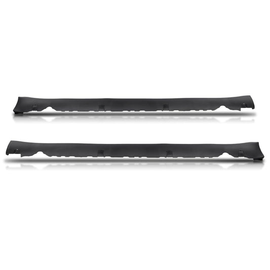 G-PLUS Side Skirt Lower Rocker Molding Cover Left & Right Side Compatible with Tesla Model 3 2017-2022 1089831-00-D, 1089830-00-D Black