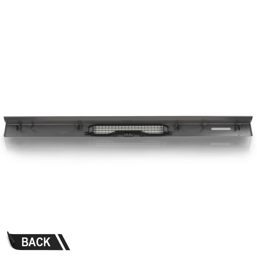 G-PLUS Upper Dash Defrost Vent Bezel Trim Panel Compatible with Jeep Wrangler TJ 1997-2006 55037036 Mist Grey