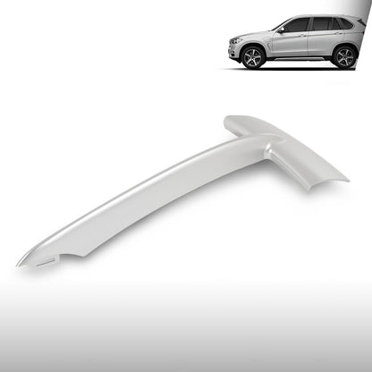 G-PLUS Front Left Fog Lamp Bumper Trim Silver Compatible with BMW X5 2014-2018 Fits Models without M Sport Line Package, Type 1 Standard Line Face Bar Grille Trim 51117303113 BM1038152