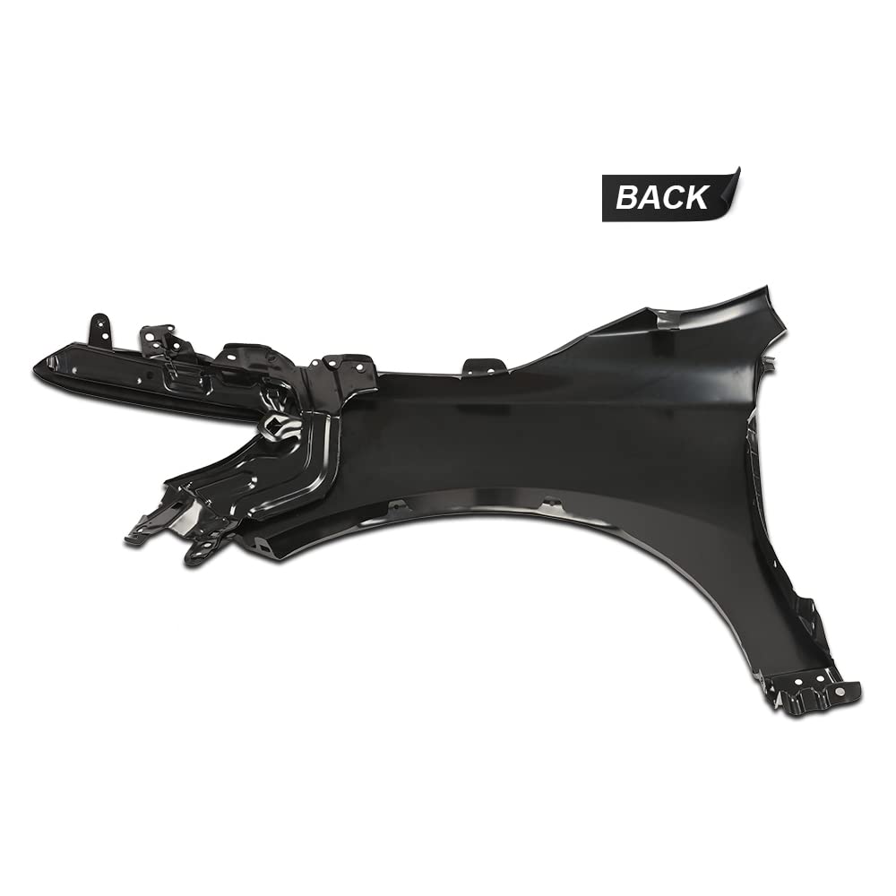G-PLUS Front Right Passenger Side Fender Flares Compatible with 2016-2017 Altima Base 2016-2018 Altima/S/SL/SR/SV 631009HS0A NI1241221 631019HS0A NI1240221 (Right)