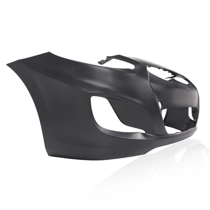 G-PLUS Front Bumper Cover Compatible with Hyundai Accent Sedan/Hatchback 2014 2015 2016 2017, HY1000201 865111R010, Black Primered
