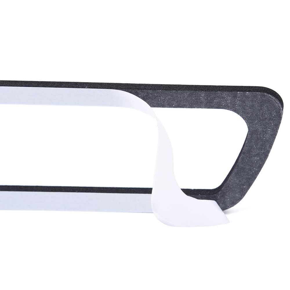 G-PLUS Third Brake Light Foam Seal Gasket Compatible With 2009-2014 Ford F150 Cargo Lamp Waterproof Sponge Pad,Black