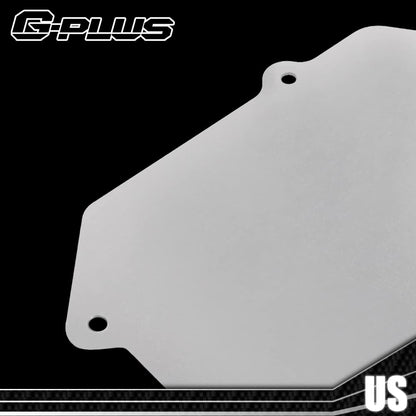 G-PLUS A/C And Heater Delete Panel Plate Compatible with Chevy S-10, Blazer, GMC Jimmy, Sonoma 1994-2004