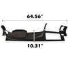 G-PLUS TPE Half Dash Cover Compatible with Chevy Silverado LS/LT/WT 2007-2013, Fit GMC Sierra SL/SLE 2007-2013, Only Covers Front Portion of Dash (NOT Fit LTZ/Denali/SLT Models) Grey