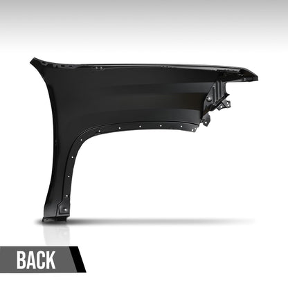 G-PLUS Front Driver Left Side Fender Compatible with Chevy Silverado 2500 HD 3500 HD 2020-2023 84581166, GM1240424 Black