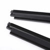 G-PLUS Black Rear Outer Window Sweep Felt Kit Compatible with Chevy Silverado GMC Sierra 1500/2500/3500 2001-2007,Fit Chevy Suburban Avalanche 1500/2500 2002-2006,Fit GMC Yukon 2001-2006 2PCS