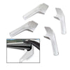 G-PLUS RV Rain Gutter Spout Long Version Left and Right Side White 3 1/2" Long 4 PCS