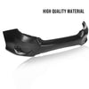 G-PLUS Rear Bumper Cover Compatible with Honda Civic Sedan 2016 2017 2018 2019 2020, 04715TBAA00ZZ, HO1100296, Primed Black