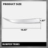 G-PLUS Front Bumper Trims Compatible with Hyundai Santa Fe SEL Plus 2019,Fit Hyundai Santa Fe (submodel: Essential, Limited, Luxury, Preferred, Preferred Turbo, SE, SEL, Ultimate) 2019-2020 Chrome