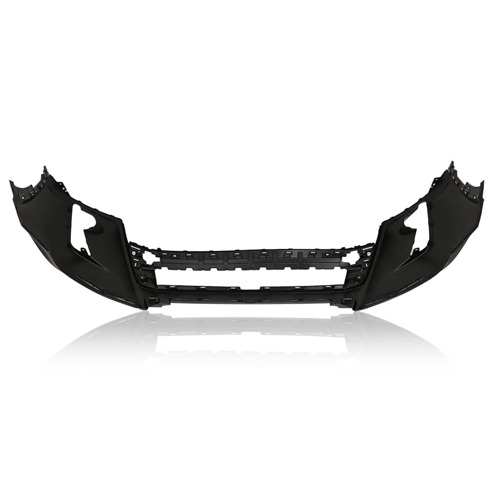 G-PLUS NEW Primered Front Bumper Cover Compatible with 2017 2018 2019 Toyota Highlander 521190E350160 TO1000427