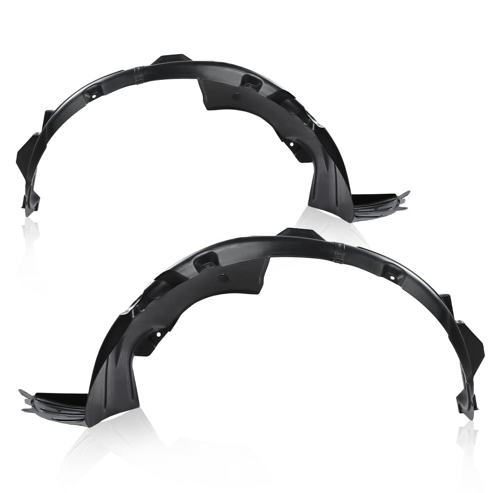 G-PLUS Front Splash Shield Set of 2 Compatible with Hyundai Genesis Coupe 2.0T Track 2010 868122M000, HY1249120, 868112M000, HY1248120 Left Driver Side & Right Passenger Side