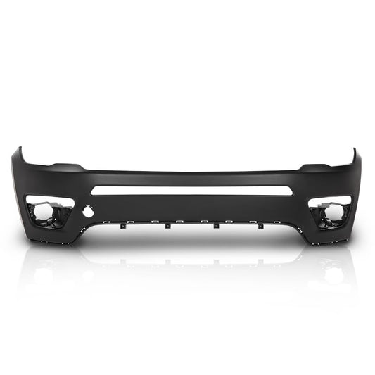 G-PLUS Front Upper Bumper Cover Compatible with Jeep Compass 2017 2018 2019 2020 2021, Fit Models Without Upland Appearance Package, 68351154AA, CH1014124, Black