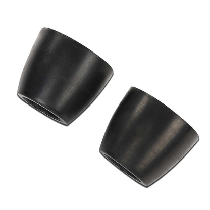 G-PLUS 2" Ramp Door Rubber Bumpers Stop Cone Round Bumper Replace Compatible with Cargo Trailer Ramp Doors Cone Rubber Bumper Stop Cone 2" Tall