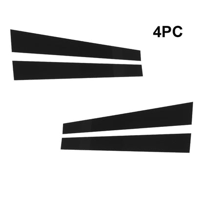 G-PLUS Window Pillar Posts Molding Trim Compatible with 1997-2003 Ford F150 SUPERCREW/Crew/Harley Pillar Posts Set Door Trim Mirror Cover 4 PCS