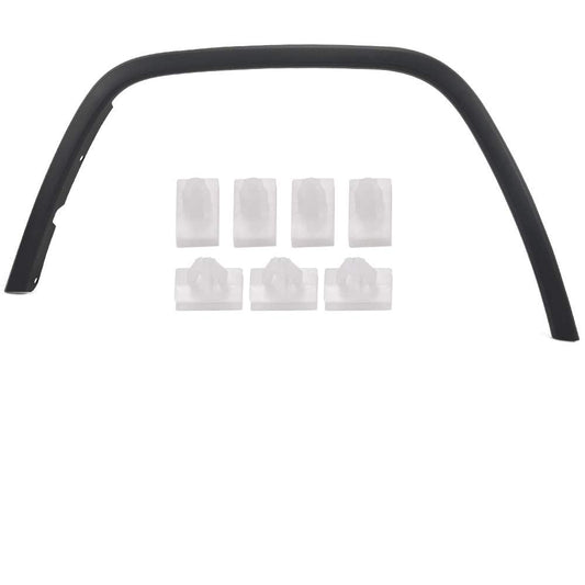 G-PLUS Front Left Fender Flare Fender Trim Compatible with Jeep Grand Cherokee 2011-2016 Wheel Opening Molding Arch Trim Black