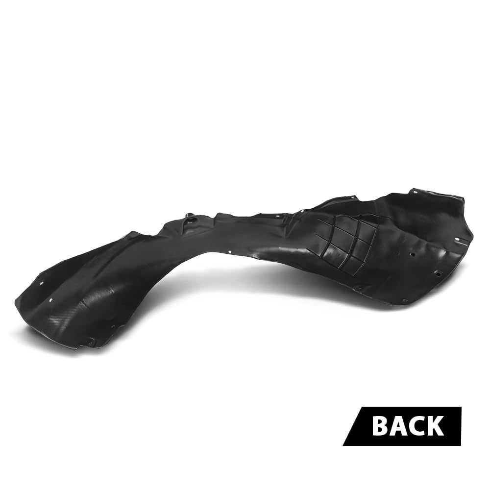 G-PLUS Front Left Fender Liner Inner, Compatible with Audi A4 A4 Quattro 3rd Generation 2005-2008/ Audi S4 4th Generation 2005-2008, Driver Side, 8E0821171E, AU1250100