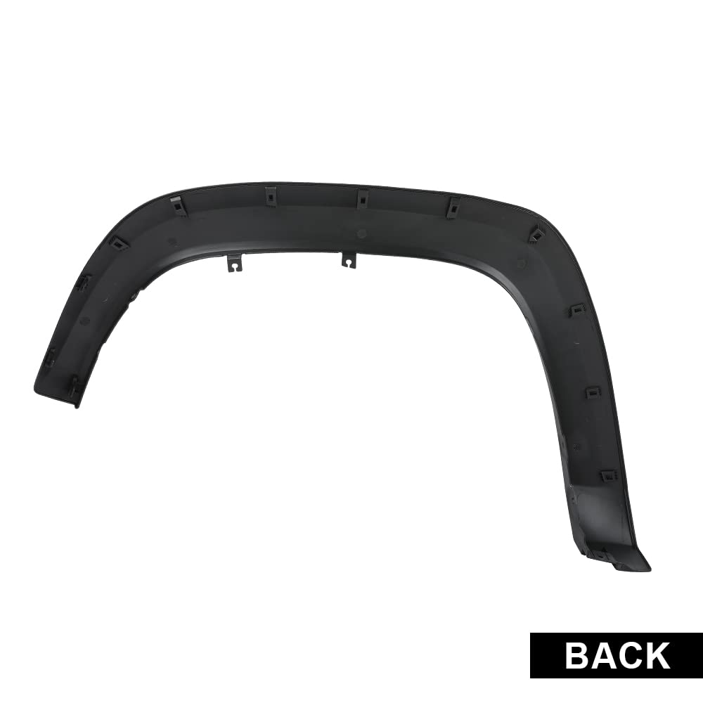 G-PLUS Front Right Fender Flare Compatible with Toyota Tacoma 2016 2017 2018 2019 2020 2021 Right Side Moulding Trim Wheel Opening Molding 7587104060 TO1291109C