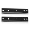 G-PLUS Rear Bumper Mounting Bracket Pair Compatible with Ford F250 F350 Super Duty 1999-2016 F81Z17788AA FO1166193 Black
