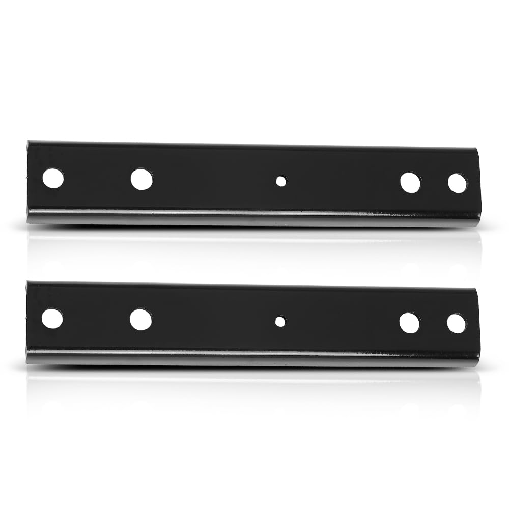 G-PLUS Rear Bumper Mounting Bracket Pair Compatible with Ford F250 F350 Super Duty 1999-2016 F81Z17788AA FO1166193 Black