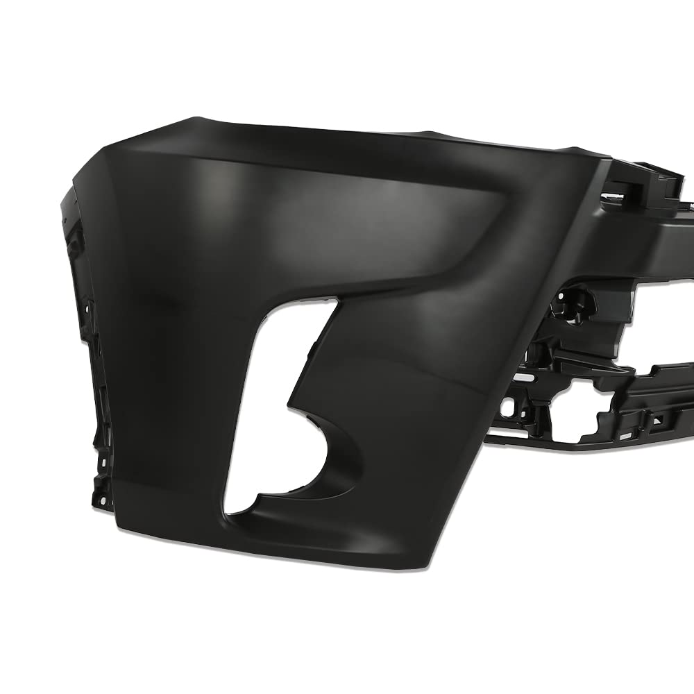 G-PLUS NEW Primered Front Bumper Cover Compatible with 2017 2018 2019 Toyota Highlander 521190E350160 TO1000427