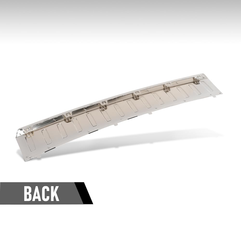 G-PLUS Rear Bumper Step Plate Trim Chrome Compatible with Benz ML250 Bluetec 4Matic 2015 Fit Benz ML350 Base 2013-2015 1668852174 Bumper Protector Guard Silver