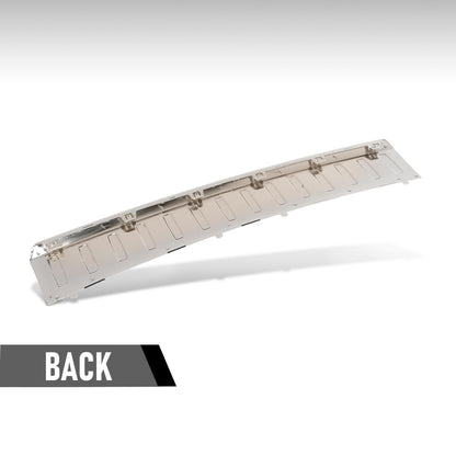 G-PLUS Rear Bumper Step Plate Trim Chrome Compatible with Benz ML250 Bluetec 4Matic 2015 Fit Benz ML350 Base 2013-2015 1668852174 Bumper Protector Guard Silver