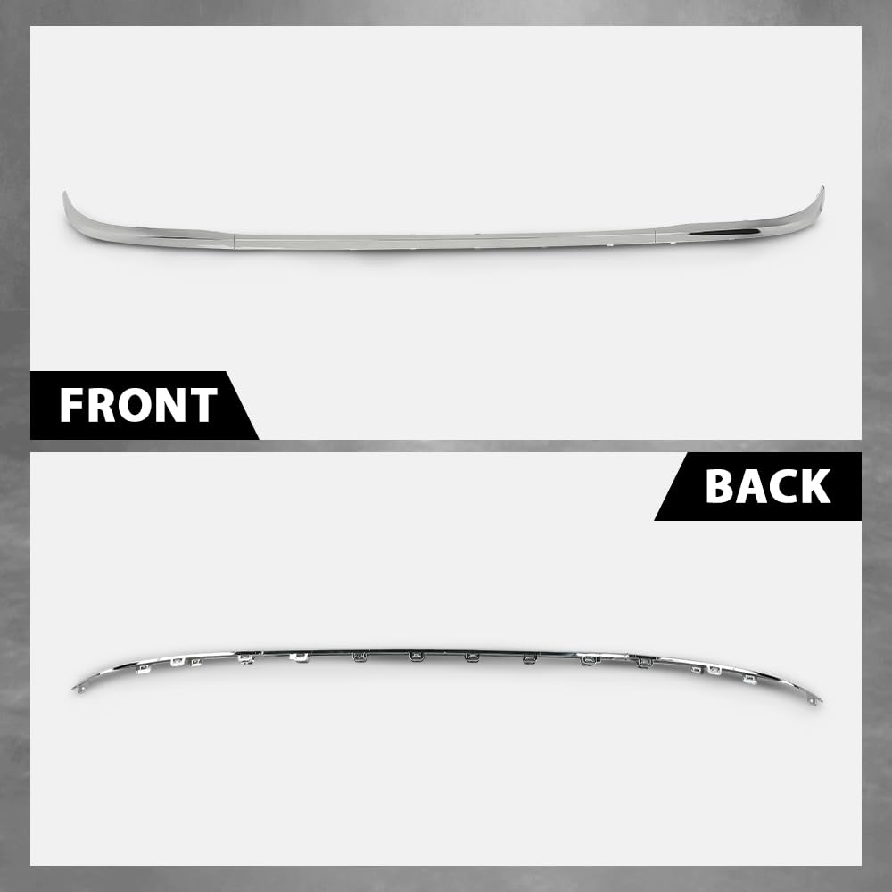 G-PLUS Bumper Face Bar Trim Molding Step Pad Rear Compatible with Benz GLC300 (submodel: 4Matic, Base) 2016-2019,Fit For Models With AMG Styling Package 2538851000