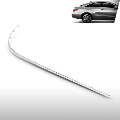 G-PLUS Rear Right Side Bumper Impact Strip Compatible with Benz E63 AMG Base Sedan 4-Door 2010-2013 Fit Models Without AMG Styling Package 2128852221 Silver