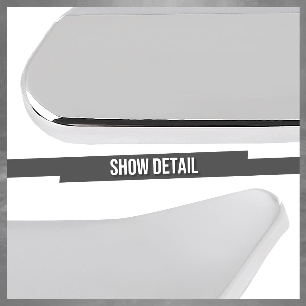 G-PLUS Front Right Side Bumper Tow Hook Eye Cover Compatible with Benz ML400 4Matic 2015 / ML550 4Matic 2013 Fit Benz ML550 Base 2012-2015 1668851223, MB1029126 Silver