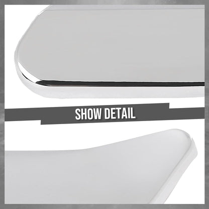 G-PLUS Front Right Side Bumper Tow Hook Eye Cover Compatible with Benz ML400 4Matic 2015 / ML550 4Matic 2013 Fit Benz ML550 Base 2012-2015 1668851223, MB1029126 Silver