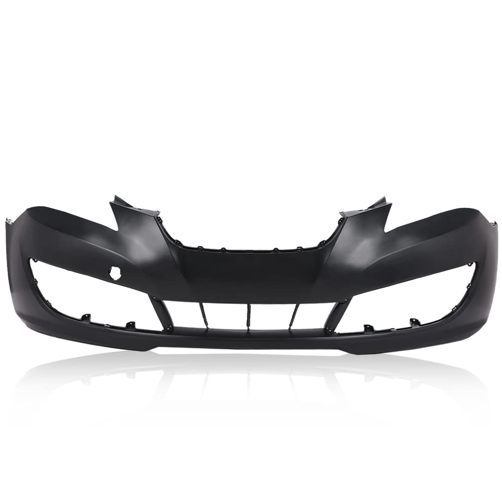 G-PLUS Primered Front Bumper Cover Fascia Compatible with 2010-2012 Hyundai Genesis Compatible with Coupe (2-Door) Models ONLY 615343714813 HY1000180 865112M000