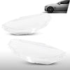 G-PLUS Headlight Lens Cover Compatible with BMW 4-Series F32 F33 F36 2018-2020 Fit BMW M4 F82 F83 2018-2020 Left & Right Pair Front Headlamp Lens Cover Clear
