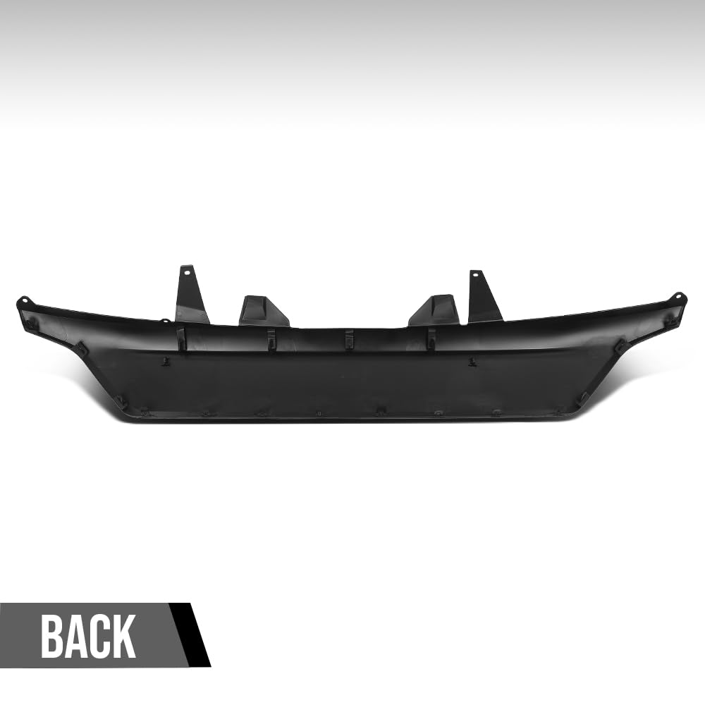 G-PLUS Rear Bumper Valance Panel Compatible with Toyota Highlander (submodel: Hybrid LE, Hybrid XLE, LE, XLE) 2020 2021 2022 2023 TO1195125, 521510E090, 52151-0E090, 52151 0E090 Black