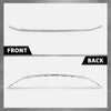 G-PLUS Front Bumper Center Molding Trims LH+RH 3Pcs Compatible with Benz W222 S-Class S450 S560 2018-2020 222-885-76-00