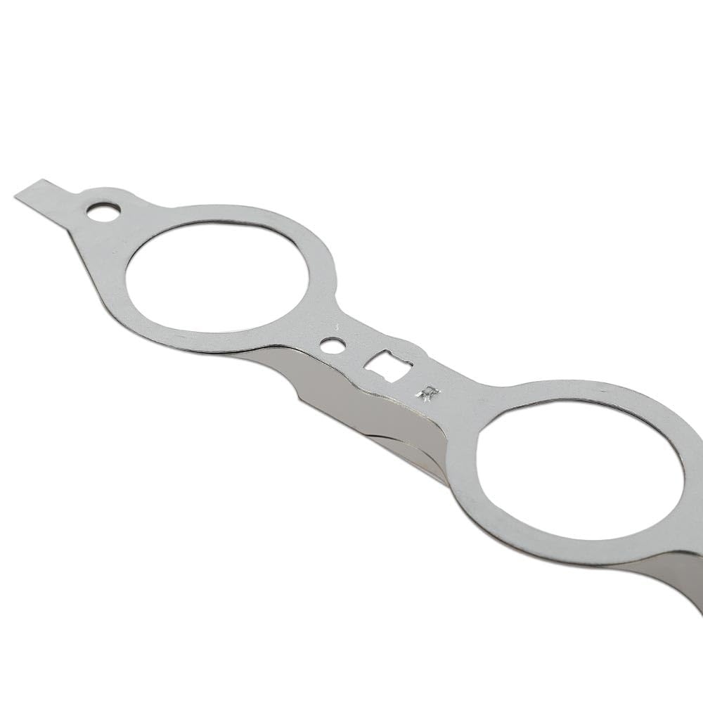 G-PLUS Exhaust Manifold Gasket Set 12617944 Multi-Layer Steel Header Compatible with All LS Series Engines (Except LS7) LS1 LM7 LR4 LQ4 LS6 LQ9 LM4 LH6 LY6 LC9 LFA LH8 LMG LS3