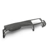 G-PLUS TPE Dash Cover Dashboard Compatible with Chevy Silverado 2007-2013 (LS, LT, or Work Truck ONLY) / GMC Sierra 2007-2013 (SL, SLE, or Work Truck ONLY), Fit Dual Glovebox Style Dashes Only Gray