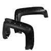 G-PLUS Pocket Rivet Upgrade Fender Flares Compatible with 2014-2018 Chevy Silverado 2500HD/3500HD, Fit 5.8 ft (69.3") Short Bed Crew Cab Models, Smooth Bolt-Riveted Style Paintable Pocket Black